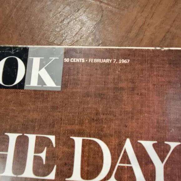 Vintage Look Magazine February 7, 1967 The Day JFK Died - Picture 2 of 6